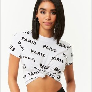 Paris graphic t-shirt